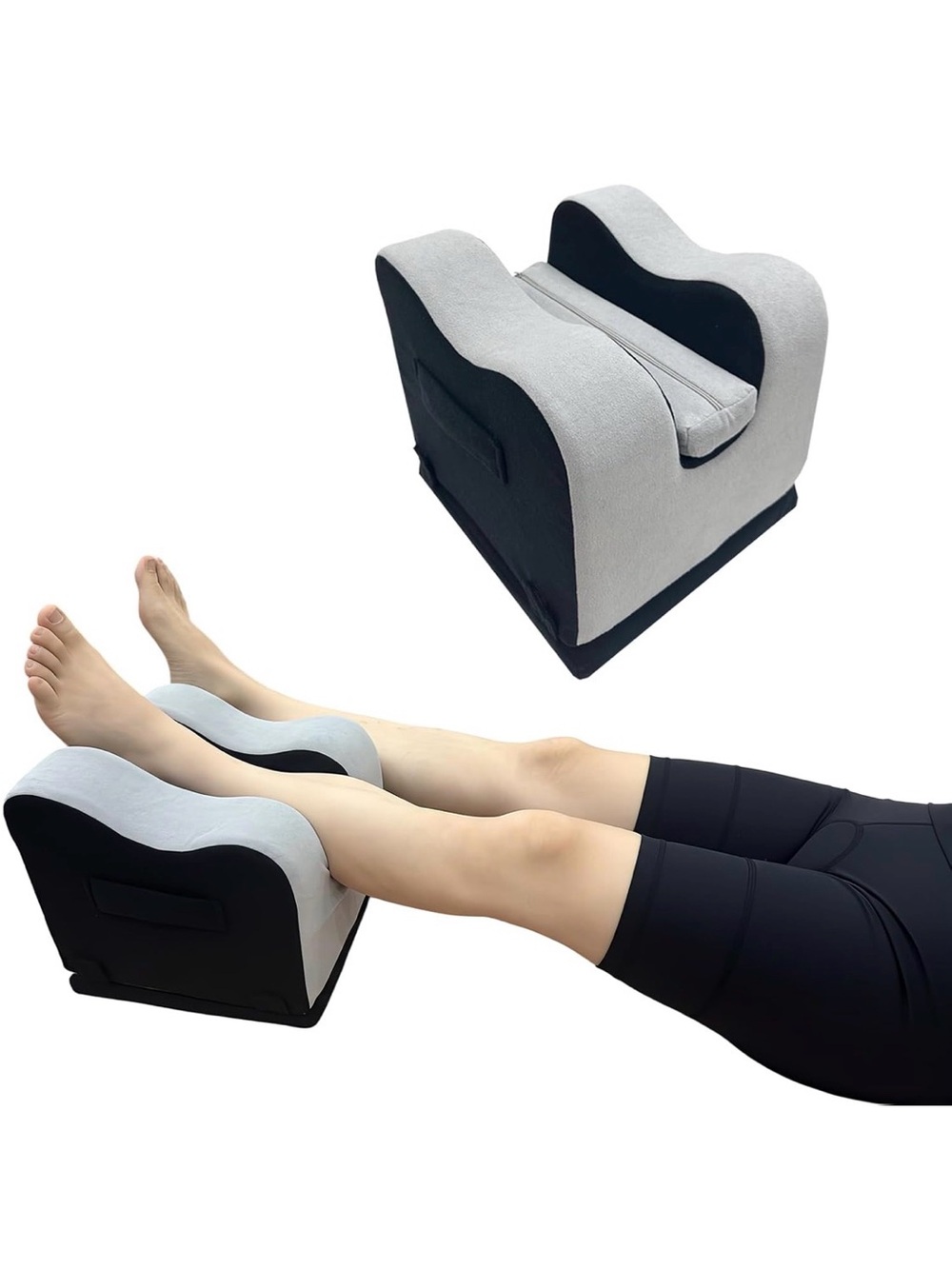 4 Heights Adjustable Knee Replacement Pillow for Recovery
